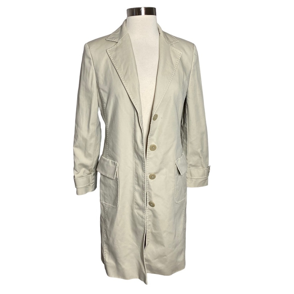 Brooks Brothers 346 Button Down Short Trench Coat 2